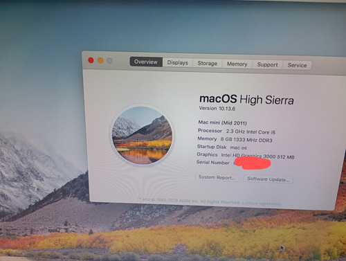 Mac Mini A1347 Core I5 (Usado)