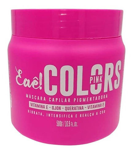 Matizador y Tonalizante Rosa Pink 500gr Profesional Tono rosa pink