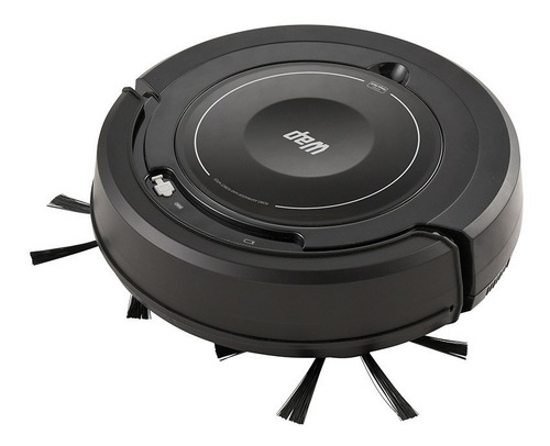 Imagem 2 de 5 de Robô aspirador e passa pano Wap Robot W100 preto 127V/220V