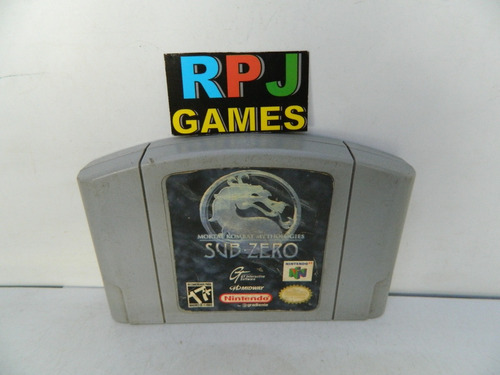 Mortal Kombat Mythologies Sub Zero Original Nintendo 64 N64