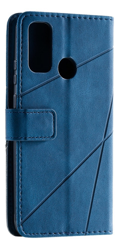 Funda De Piel Marrón For Huawei P Smart 2020