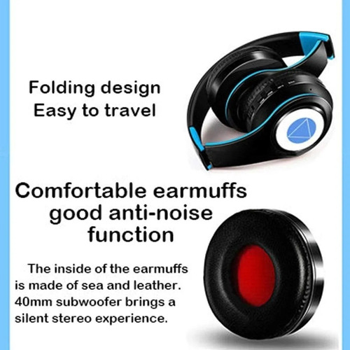 Auriculares Bluetooth Nakano Miku Inalámbricos Plegables So 