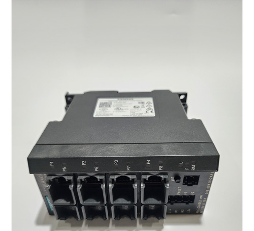 Siemens Modulo Scalance 24v X208-8 6gk5208-0ba10-2aa3