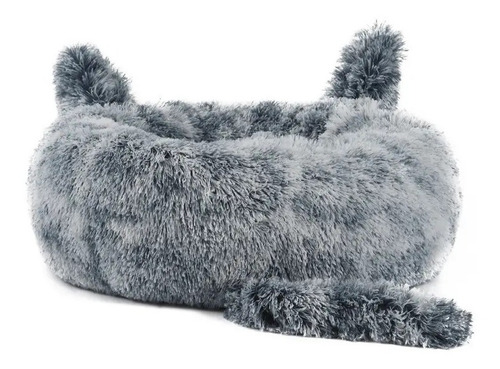 Cama De Perro / Gato Tipo Donut Con Cola - S 40 Cm Luri Pets