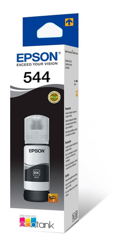 Imagen 1 de 4 de Tinta Epson 544 Negro Original L3110 L1110 L3150 L5190