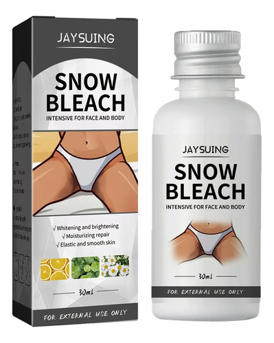 Crema Blanqueadora Y Blanqueadora Corporal Brighten Face Bod