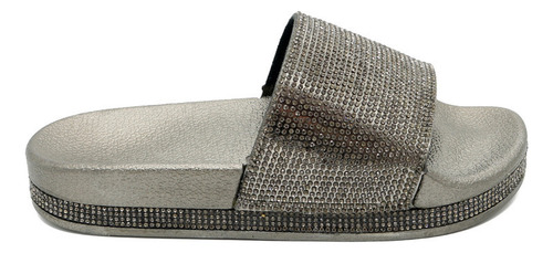 Zapatillas Estilo Diamantes De Imitación Y Sandalias De Suel