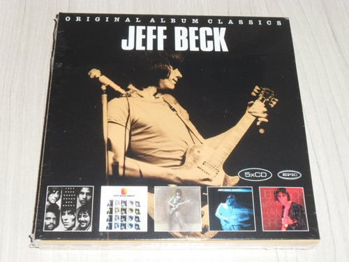 Imagem 1 de 2 de Box Jeff Beck - Original Album Classics (europeu 5 Cd's)