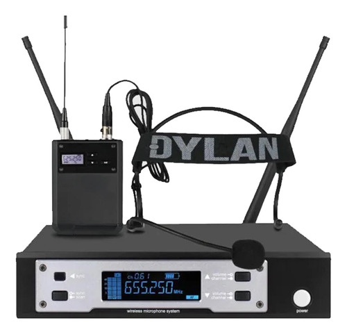 Microfone S/ Fio Dylan D-9003s Auricular