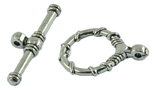2 X 20x Conectador Ot Toggle Clasp Para Joyería Diy