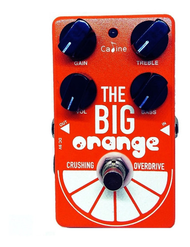 Caline Cp-54 The Big Orange Crushing Overdrive Guitarra Bajo