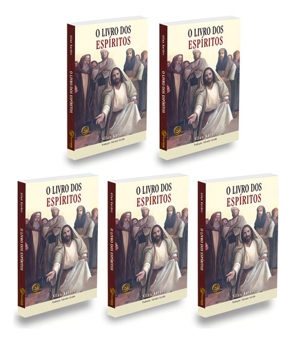 Kit 5 O Livro Dos Espíritos - Econômico Boa Nova: Não Aplica, De : Allan Kardec / Tradução: Salvador Gentile. Editorial Boa Nova, Tapa Mole En Português, 2021
