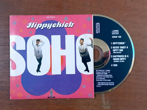 Cd Soho - Hippychick (1990) Uk Electro House Downtempo R5