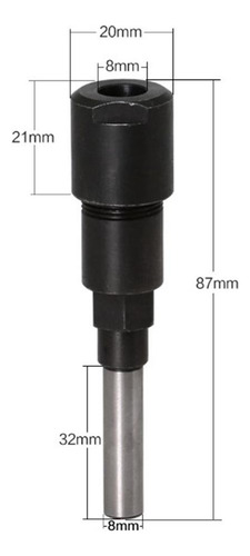 Barra De Extensión De Collar Vástago De 8 Mm