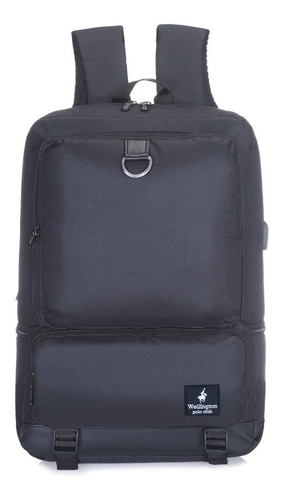 Mochila Urbana Porta Notebook Wellington Polo Club De Hombre