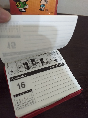 Calendario 2000 Mafalda Agenda Taco De Escritorio (Usado)
