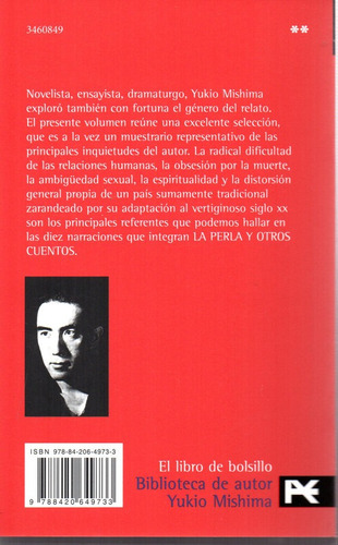 La Perla Y Otros Cuentos - Mishima - Alianza