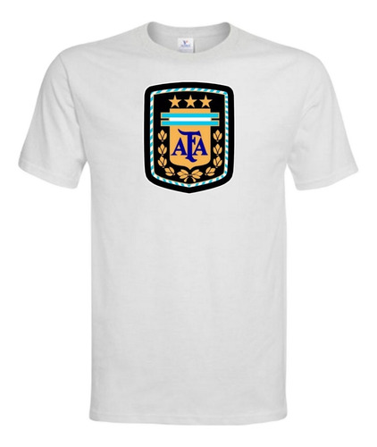 Polera Afa Selección Argentina Algodón