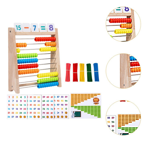 Classic Wooden Abacus Educational Math Games Desenvolvimento