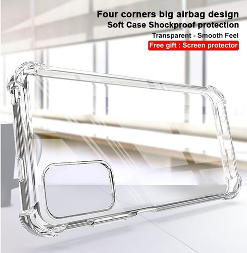 Capa P/ Xiaomi Poco M3 Tela 6.53 Impacto + Pelicula Camera