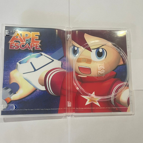 Jogo Ape Escape 2 Ps2 Com Capa+poster