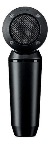 Micrófono Condensador Shure Pga181 Cardioide Lateral Color Negro