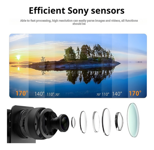 C¡mara Deportiva 4k Wifi Lmpermeablehasta 30m Sensor 24mp