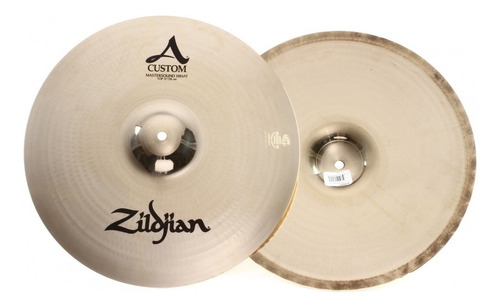 Platillo De Bateria Hihat Zildjian A Custom Mastersound 15