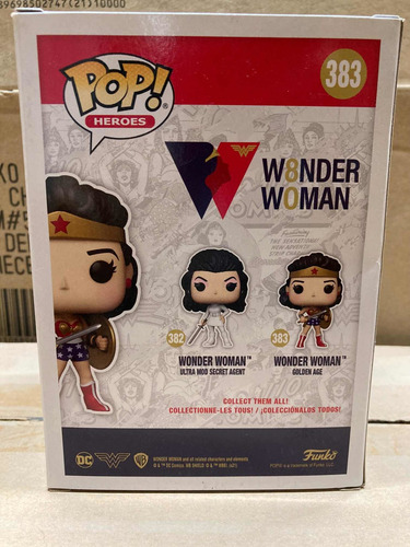 Wonder Woman Golden Age 383 Dc Super Heroes Funko Pop Nuevo