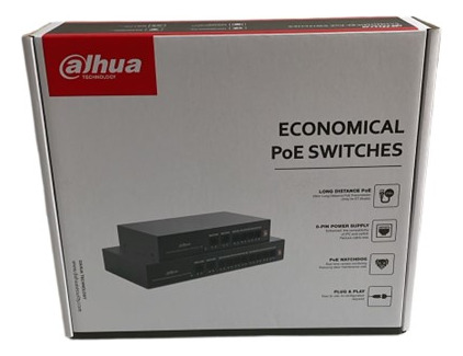 Switch Poe Dahua Dh-pfs3006-4et-36 De 6 Puertos Ethernet