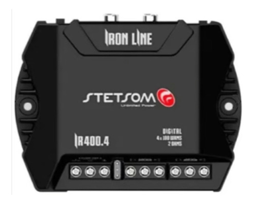 Modulo Stetsom Ir400 4 Canais 400w Bridge 4ohms Estisom