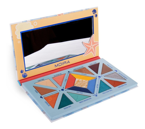 Paleta De Sombras Moira Cosmetics Let's Get Carried Away Color de la sombra LET´S GET CARRIED AWAY