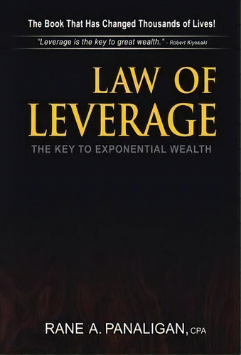 Law Of Leverage, De Cpa Rane A Panaligan. Editorial Trafford Publishing, Tapa Dura En Inglés