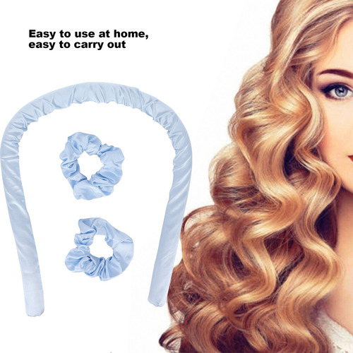 Diadema Fdit No Heat Curls, Rizador De Pelo Sin Calor Sin Us