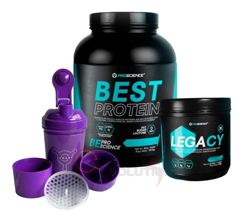 Best Protein + Legacy Proscienc - Unidad a $499900