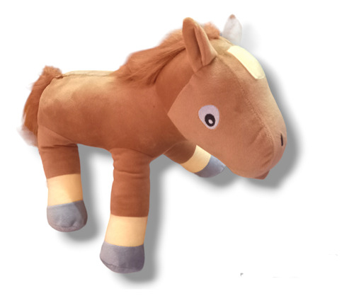 Peluche Caballo Percheron Granja Zenon 30cm Envio Gratis