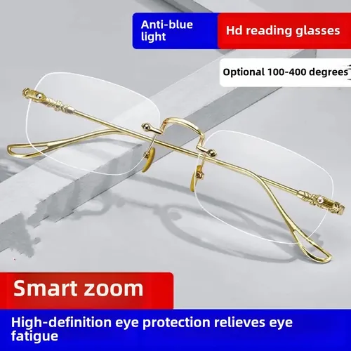 Gafas De Lectura Smart Zoom 100-700 Grados Con Marco Platead