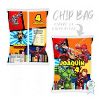 Comprar Bolsitas Chip Bag Personalizadas - Todas Las Temáticas - X25