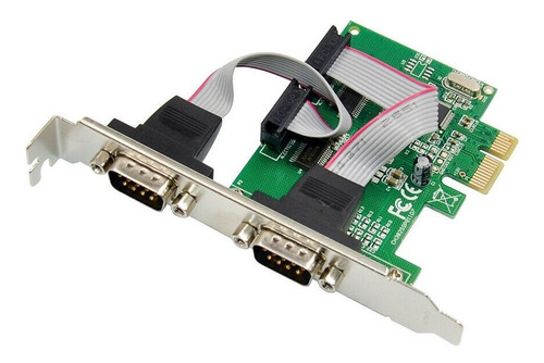 Tarjeta Pci Express 2 Puertos Db9 Rs232 Xm-pex2s