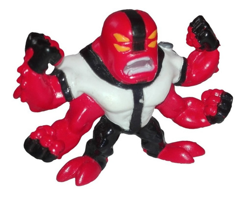 Imagen 5 de 8 de Figura Cuatrobrazos Alien 6cm Ben 10 Regalo Navidad Torta