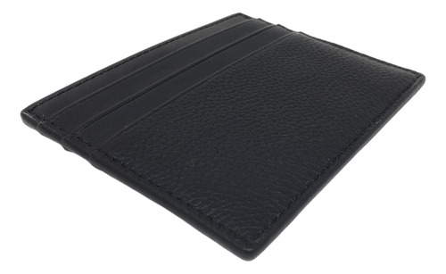 Tarjetero clásico Michael Kors Para Hombre Color Negro