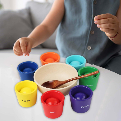 Bolas Em Copos Brinquedo Montessori Presentes Para O Dia Dos