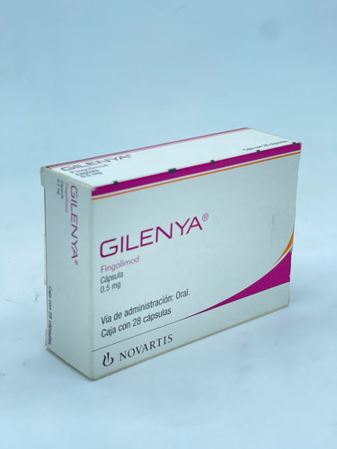 Gilenya Fingolimod 0.5 Mg Cápsulas 28- Novartis