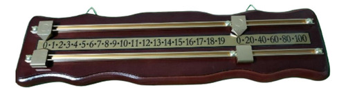 Snooker Billiard Score Board Contadores Vino Rojo