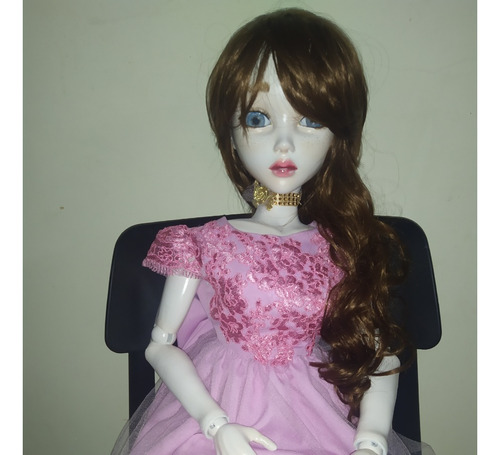Muñeca Articulada Bjd Ball Jointed Doll 1 Metro Vestido