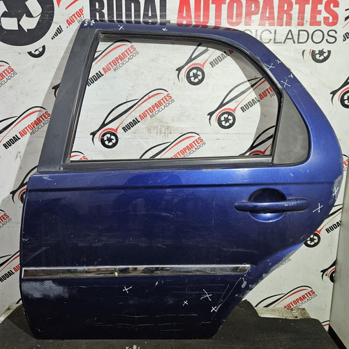 Puerta Trasera Izquierda Fiat Siena ----azul