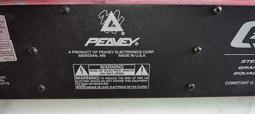 Ecualizador Peavey Q231 (Usado)