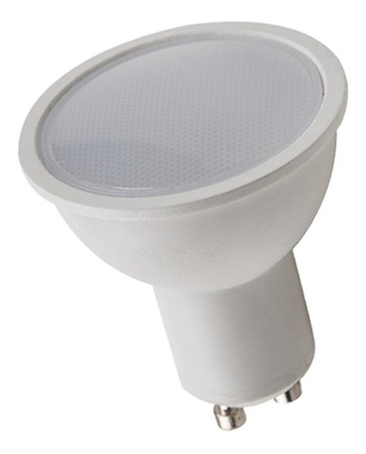 Imagen 2 de 10 de Spot De Embutir Cuadrado Metal Acero 10cm + Dicroica Led
