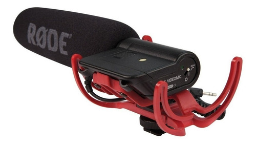 Imagen 2 de 3 de Micrófono Rode VideoMic condensador supercardioide negro
