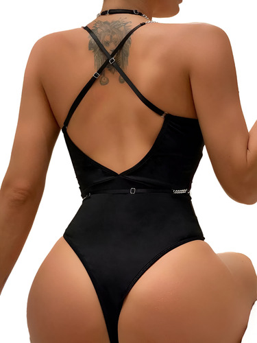 Set Lenceria Conjunto Femenino Floral Elastico Completo